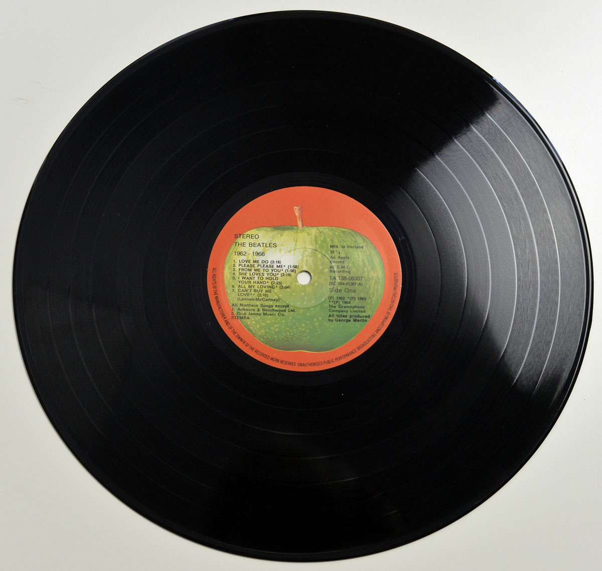 High Resolution Photo BEATLES 1962-1966 2LP 
